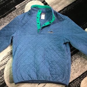 Patagonia Quilted Cotton Pullover, men’s medium